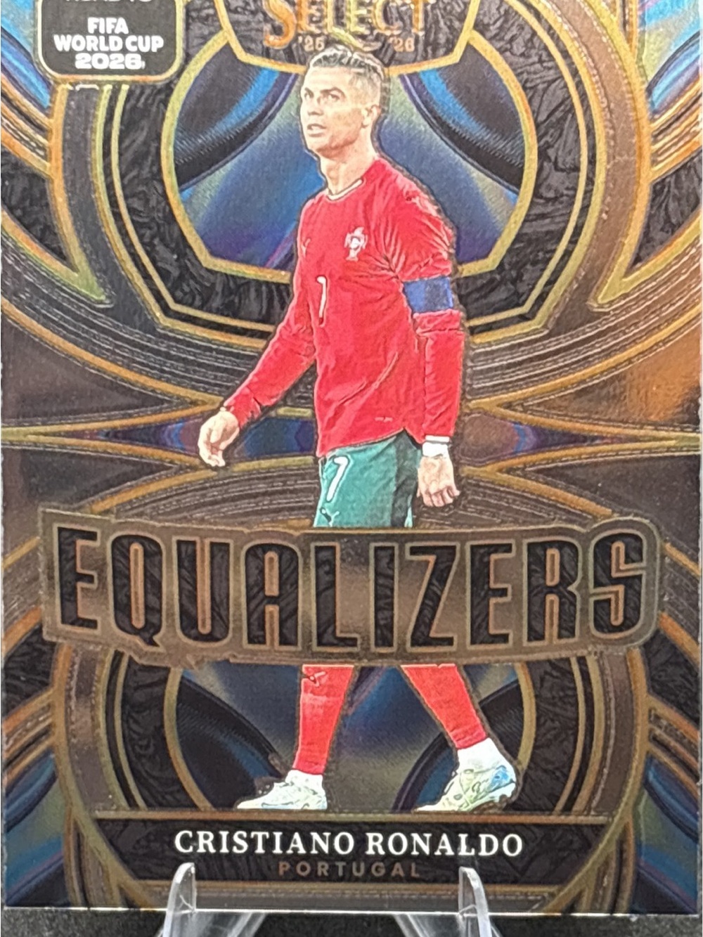 Panini FIFA World Cup 2022 Select Cristiano Ronaldo Soccer Trading Card